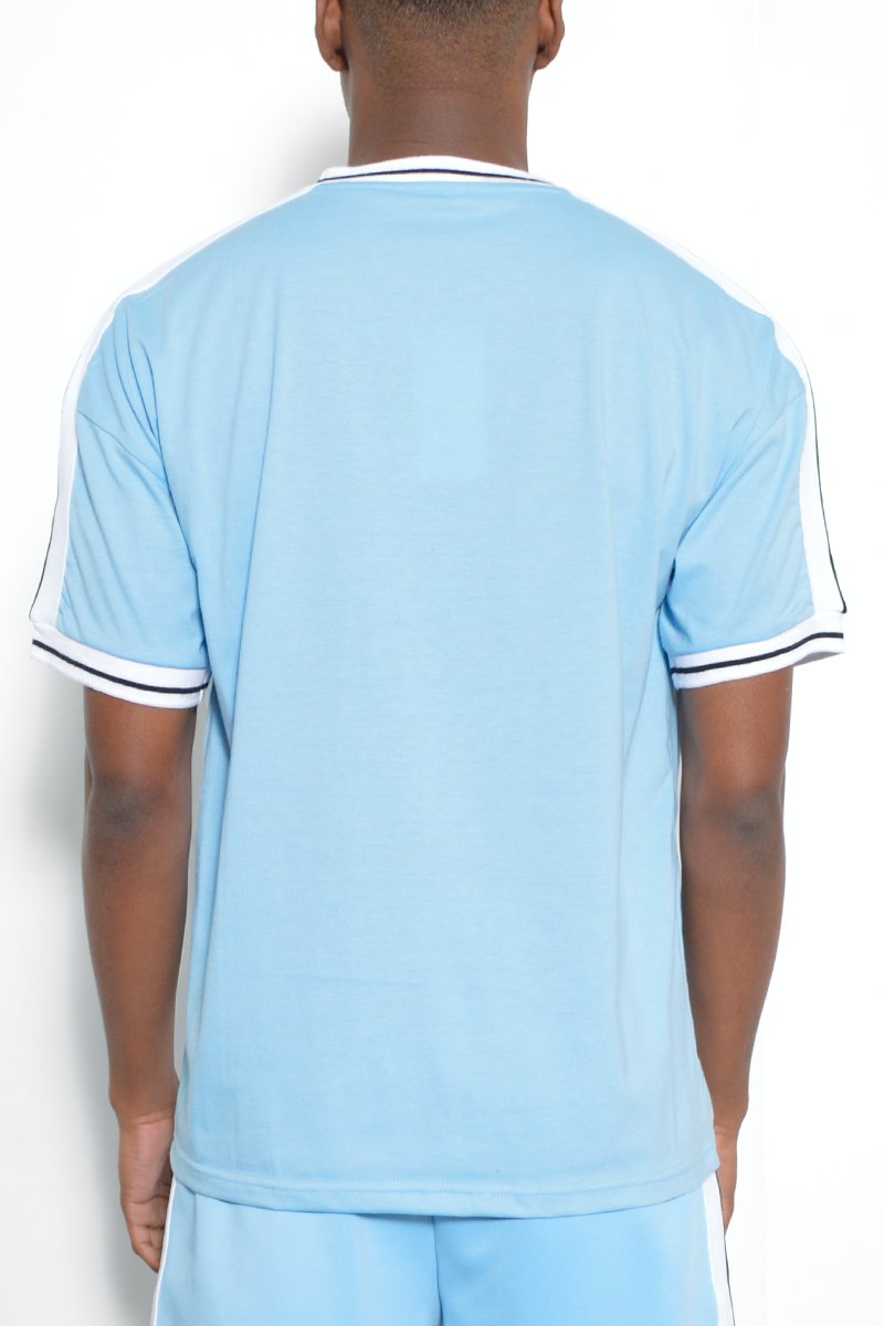 STRIPED TAPE TEE