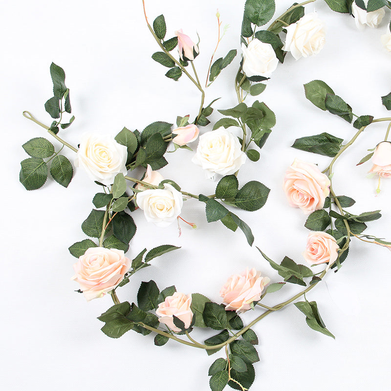 Artificial Australian Rose Vine 71" Long
