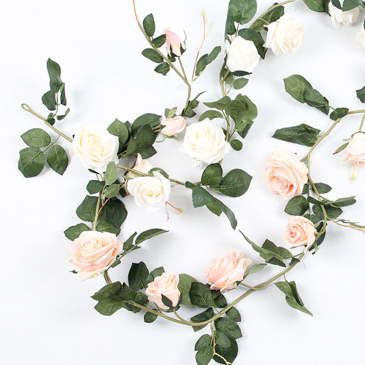 Artificial Australian Rose Vine 71" Long