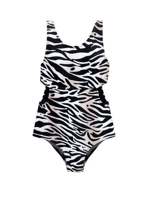 Lupita Zebra One Piece Swimsuit