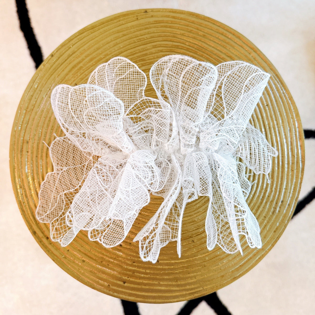 Lace Art Flower Hair Clip
