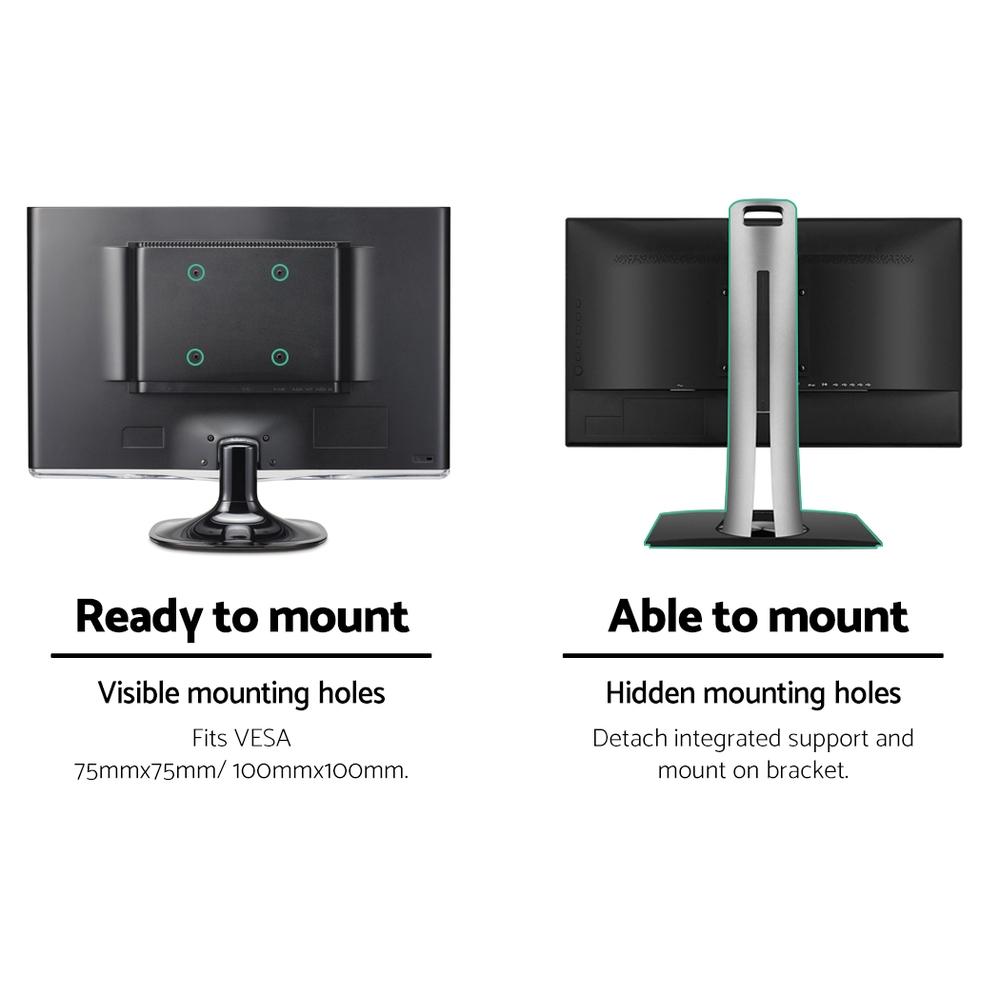 Artiss Monitor Arm Stand Dual Black