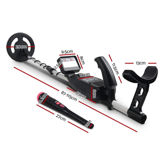 Metal Detector 180MM Deep Sensitive Waterproof Pinpointer Treasure