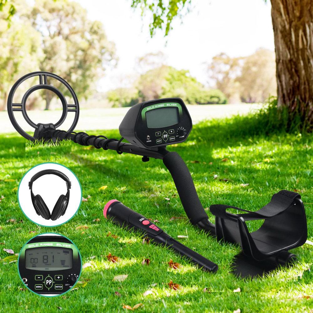 Metal Detector 220MM Deep Sensitive Waterproof Pinpointer Treasure