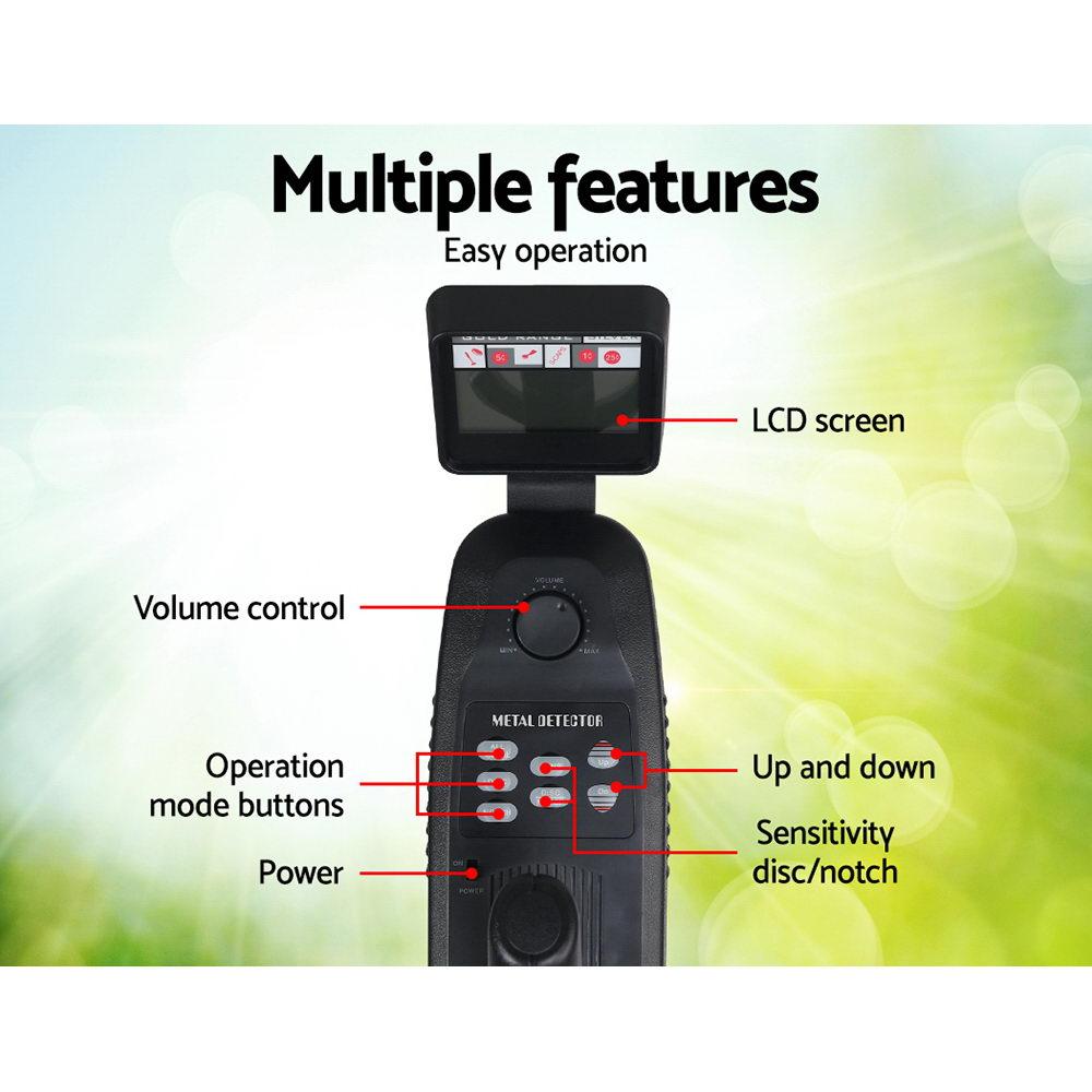 Metal Detector 180MM Deep Sensitive Waterproof Treasure Hunter Gold