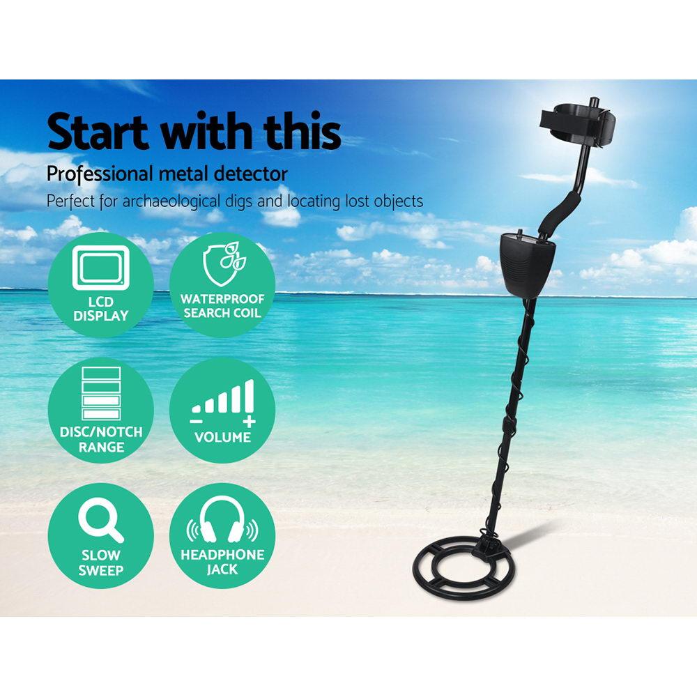 Metal Detector 220MM Deep Sensitive Waterproof Treasure Hunter Gold