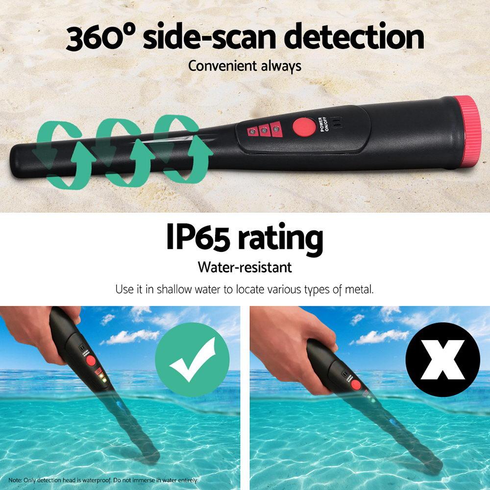 Metal Detector 40MM Sensitive Handheld Pinpointer Waterproof Automatic