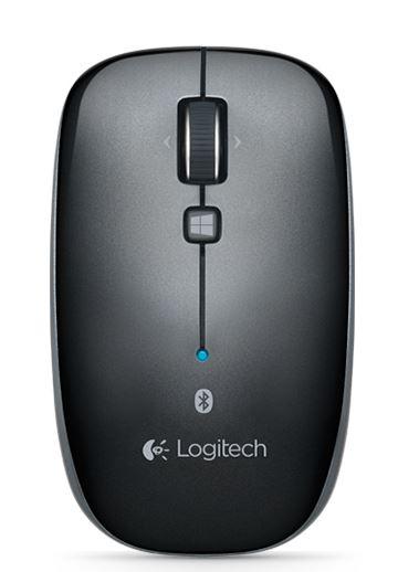 Logitech M557 Bluetooth Mouse Black, 1YR Batt Life, Windows 8 Start