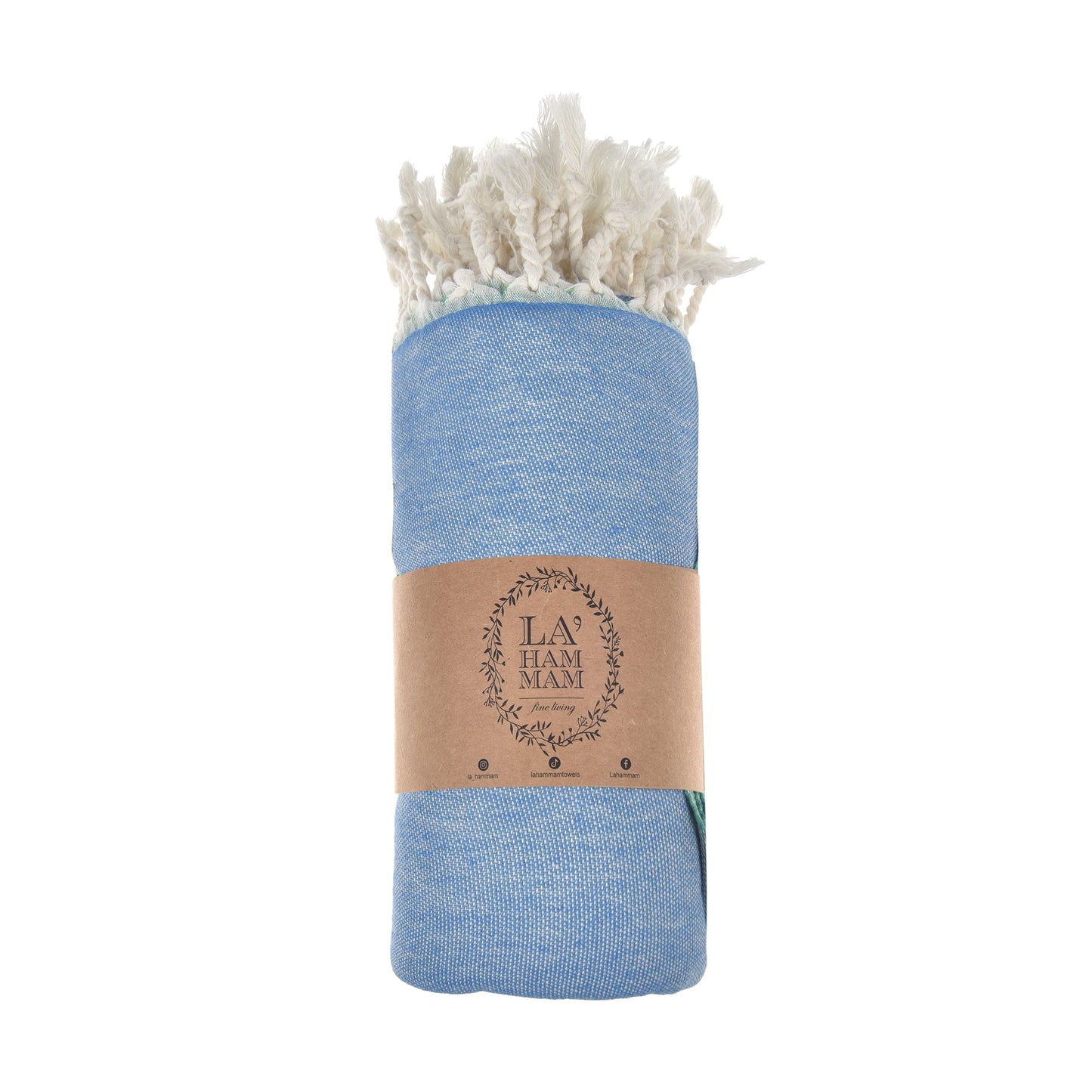 Exclusive Green Dolphins Peshtemal Pure Cotton Beach Towel