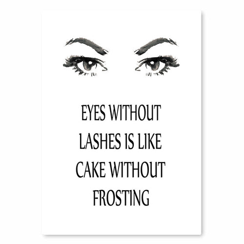 Modern Black White Girl Sexy Wall Art