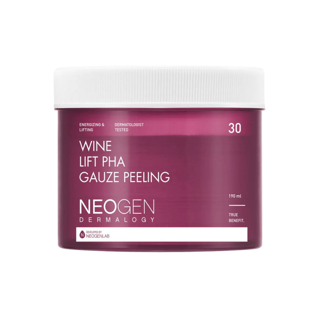 NEOGEN Wine Lift PHA Gauze Peeling Pads (30 PADS)