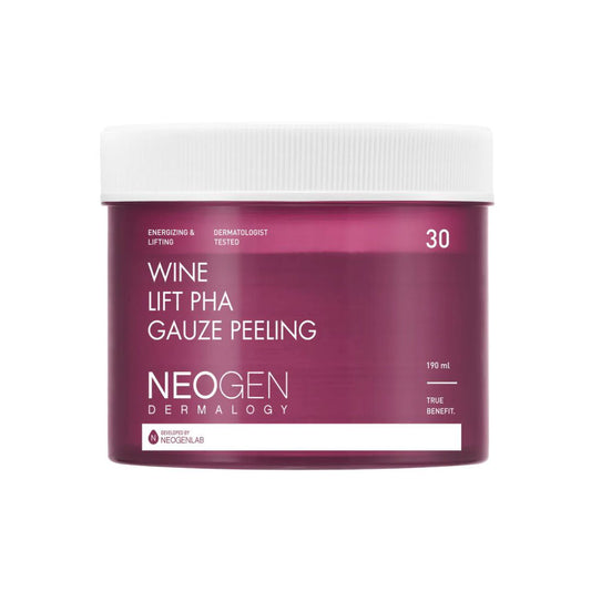 NEOGEN Wine Lift PHA Gauze Peeling Pads (30 PADS)