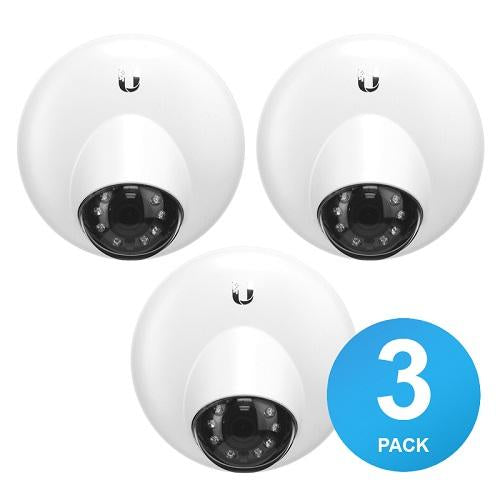 UBIQUITI UniFi Video Cam Dome G3 IR 1080P Full HD Video 3 Pack