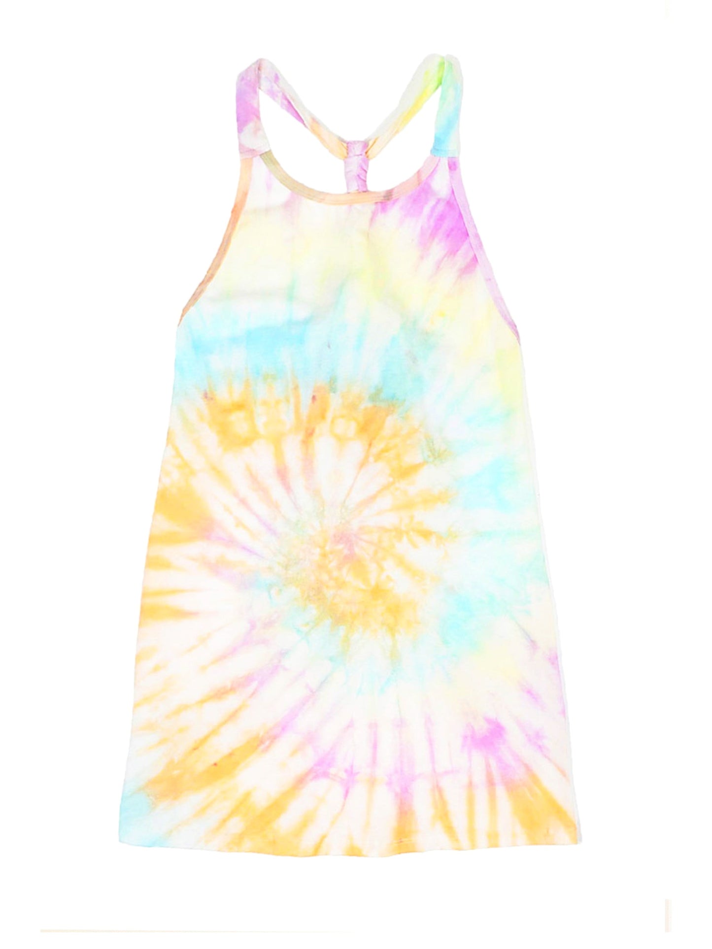 Nikita Tie Dye Rainbow Swim Coverup Dress