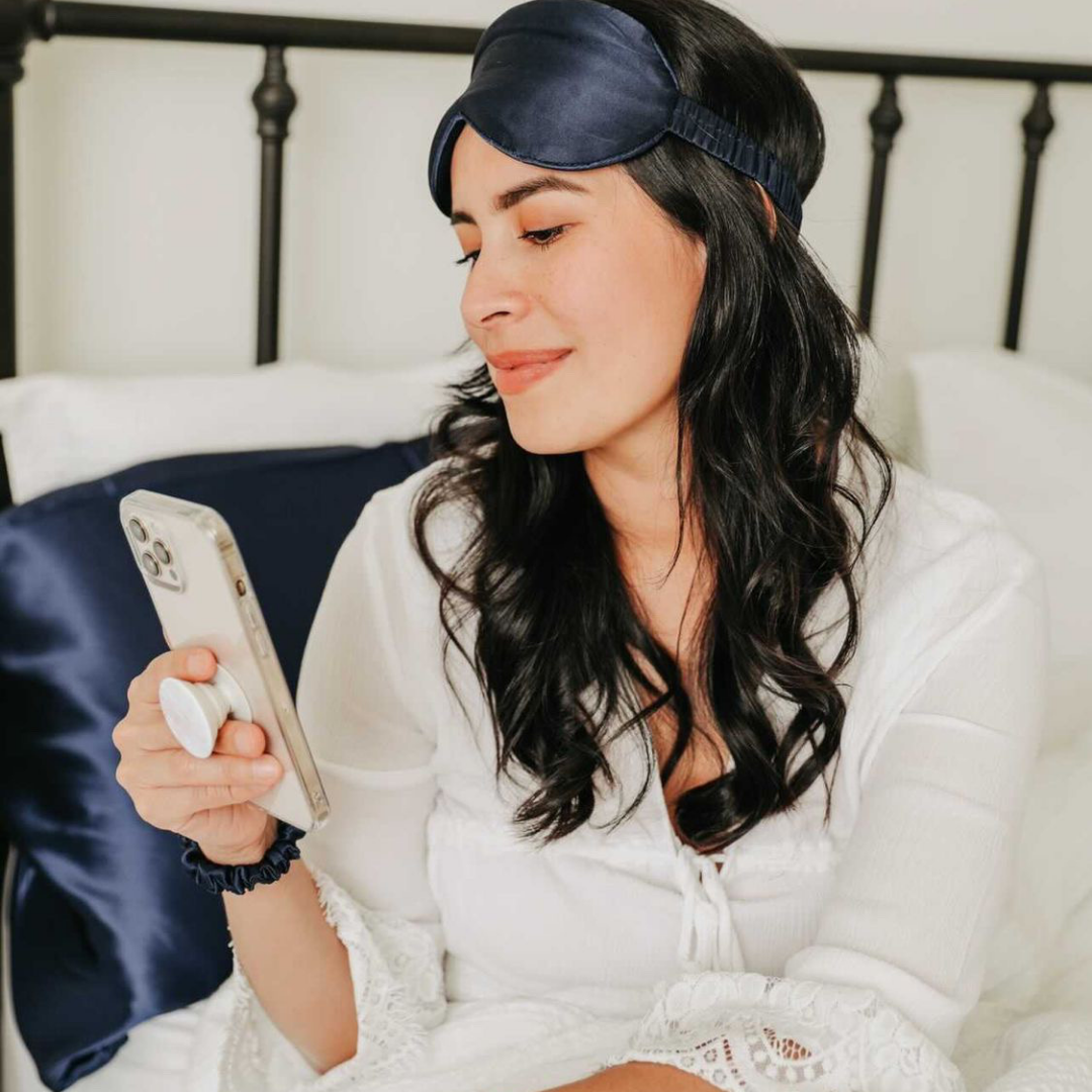 PURE SOL. Beauty Silk Sleep Eye Mask - Lilac