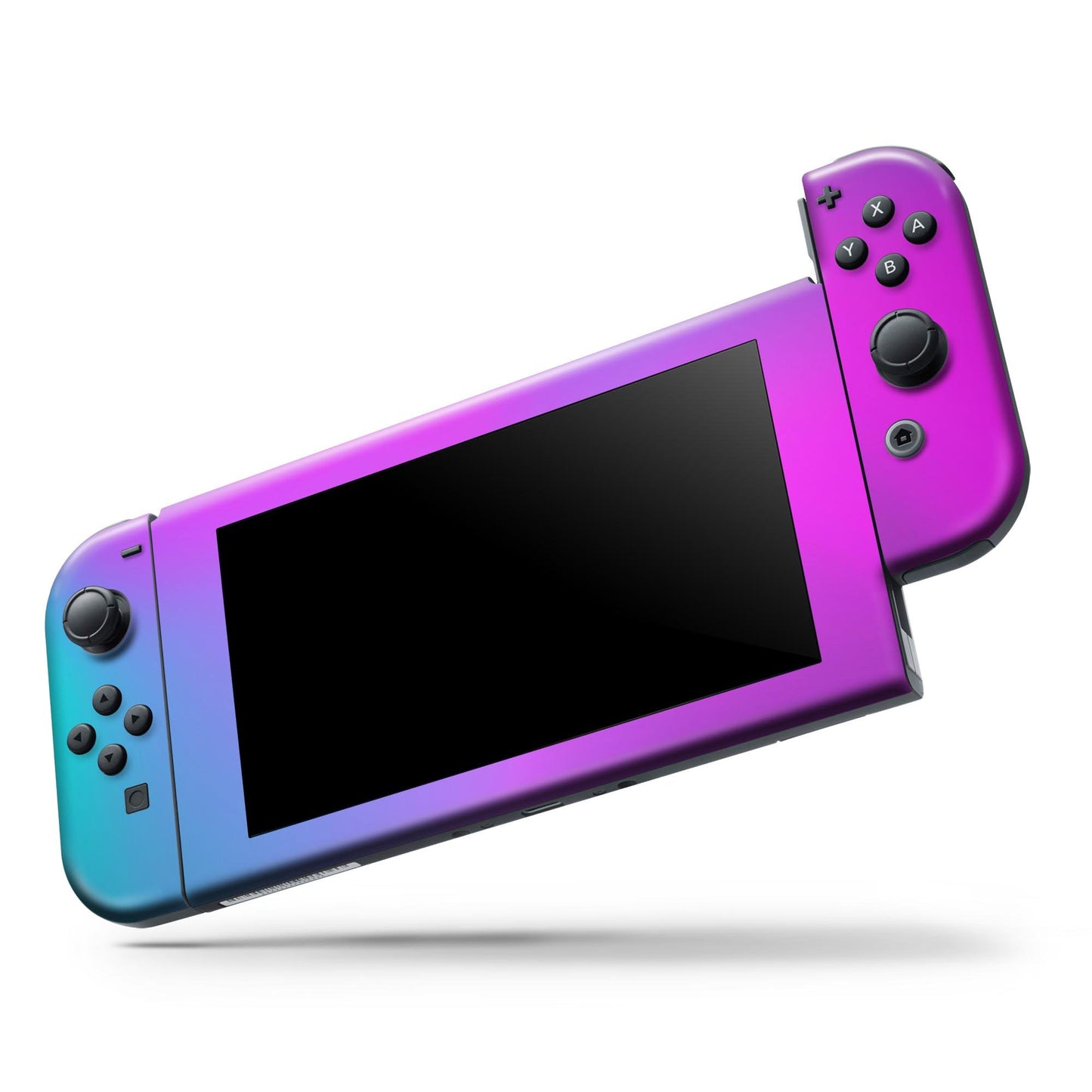 Neon Holographic V1 - Vinyl Skin Wrap for Nintendo Switch 2, OLED,