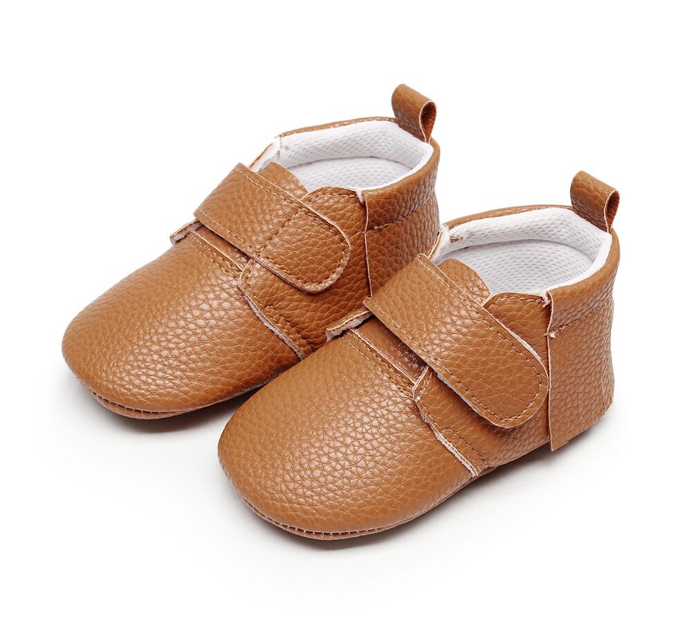 Newborn First walkers PU leather Baby Shoes Baby
