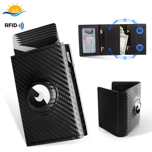 Cross-Border Spot Card Holder Rfid Large Capacity Portable Men's