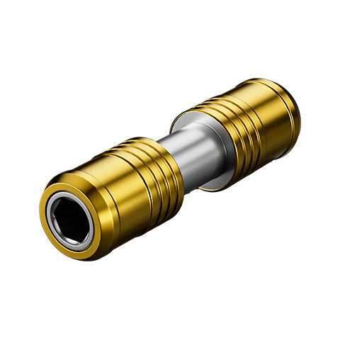 Universal 6.5mm hexagon socket double-headed electric drill adapter