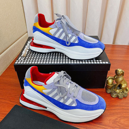Pappies™ – Thick Bottom Colorblock Sneakers