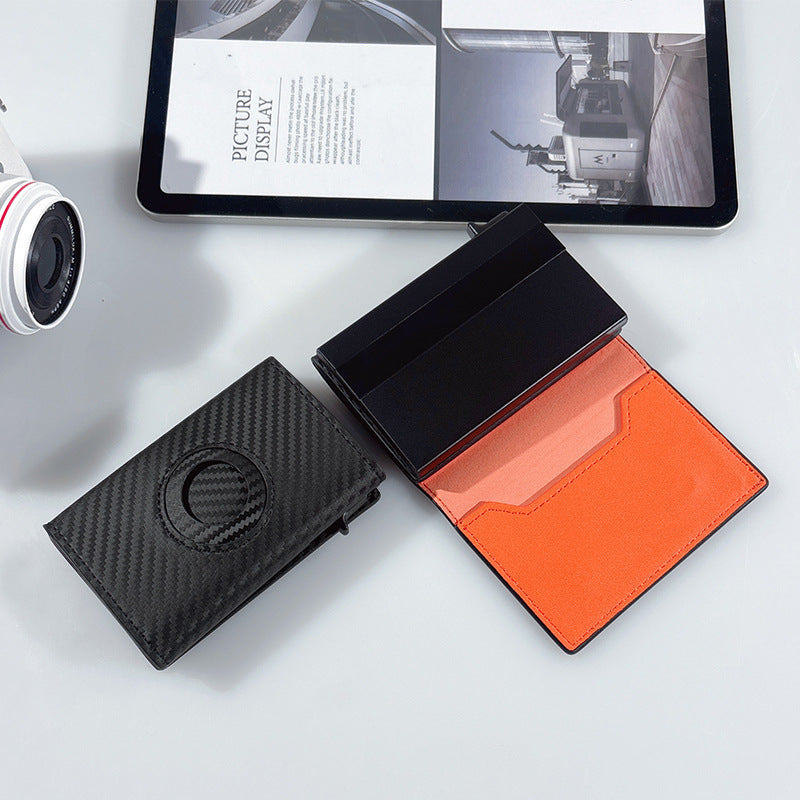 Cross-Border Spot Card Holder Rfid Large Capacity Portable Men's
