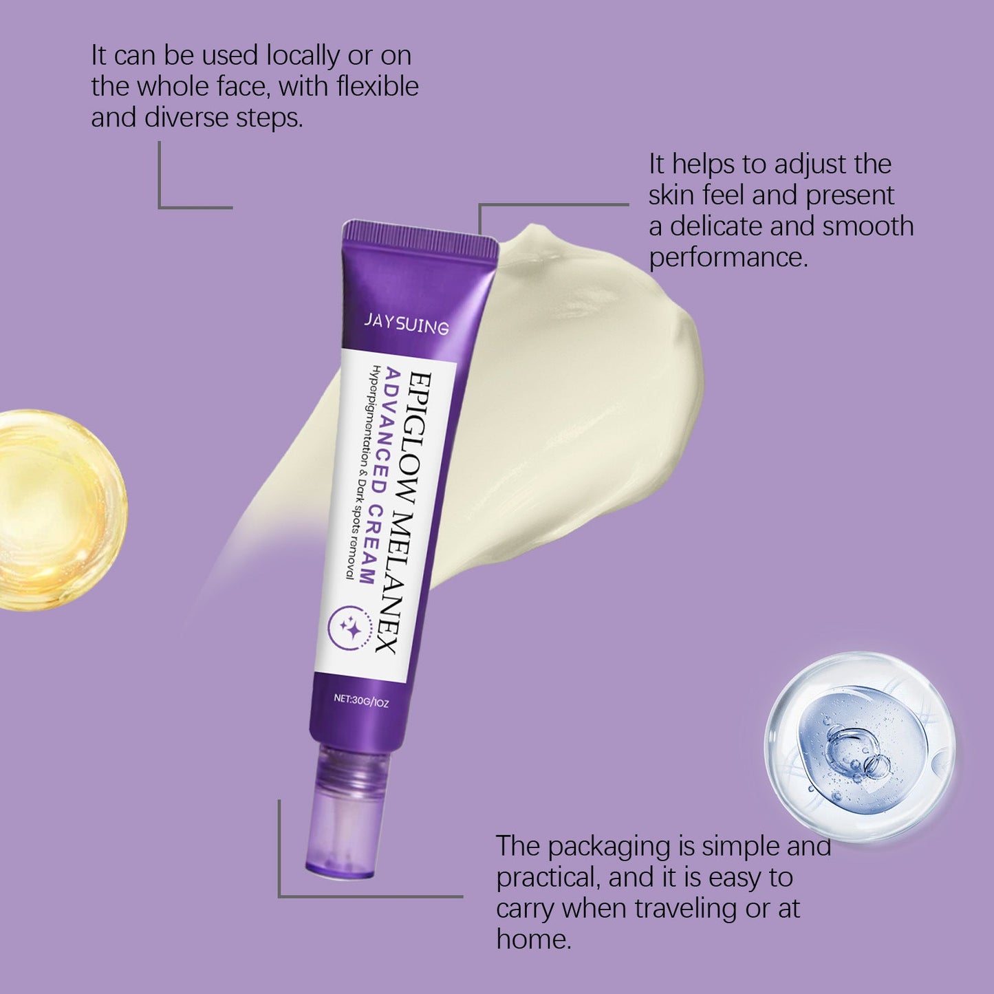 Cross-Border Jaysuing Skin Clearing Cream Moisturizing and Nourishing