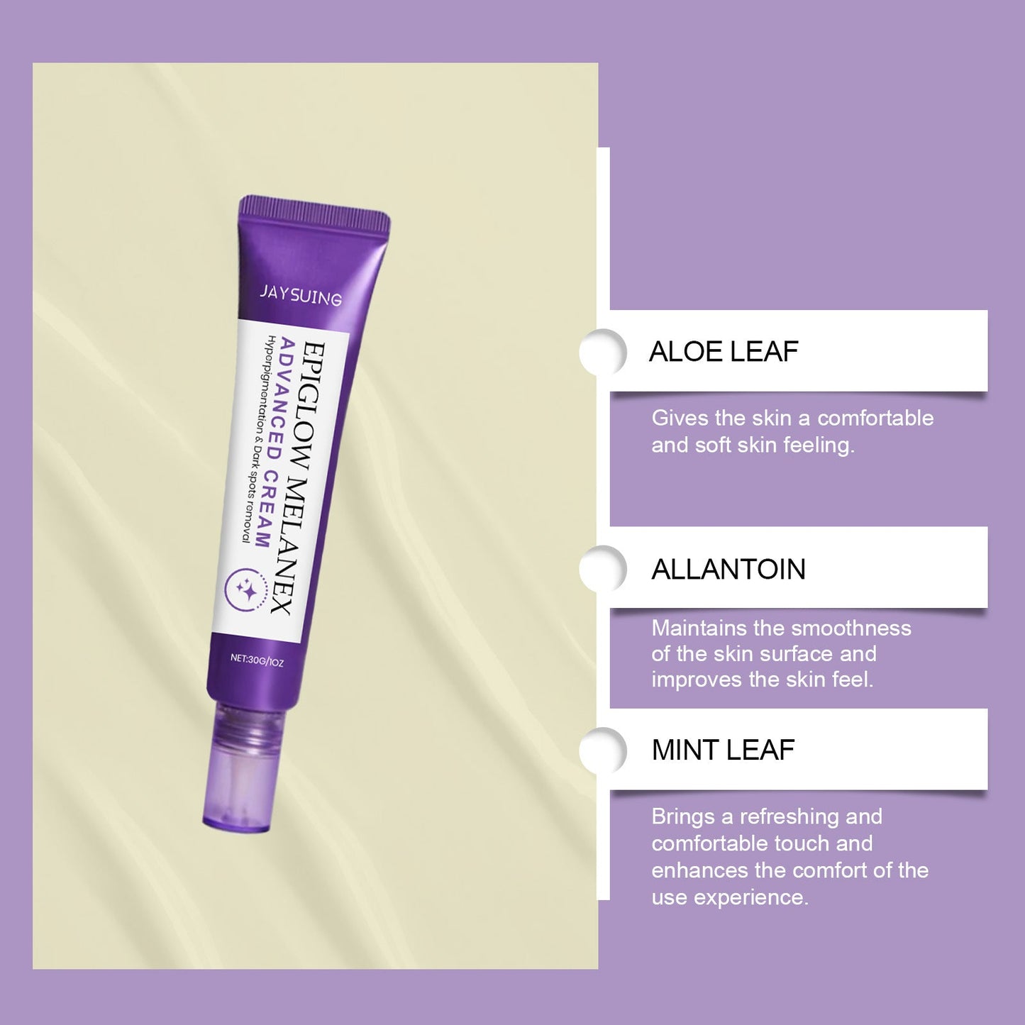 Cross-Border Jaysuing Skin Clearing Cream Moisturizing and Nourishing