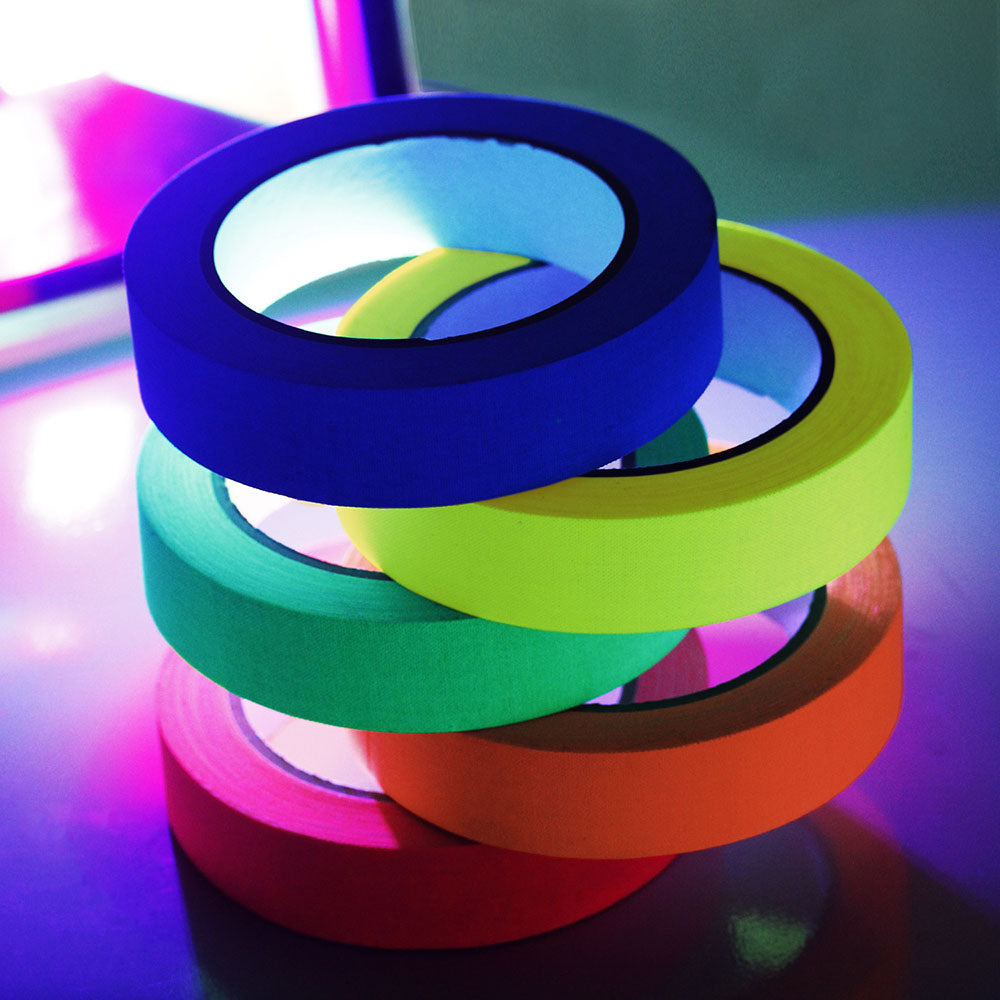 Fluorescent Cotton Tape High-gloss Luminous Light