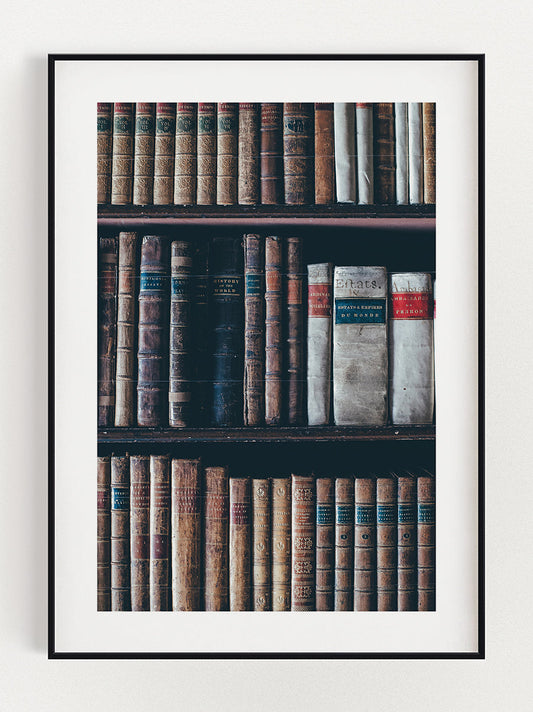 Old Books Poster