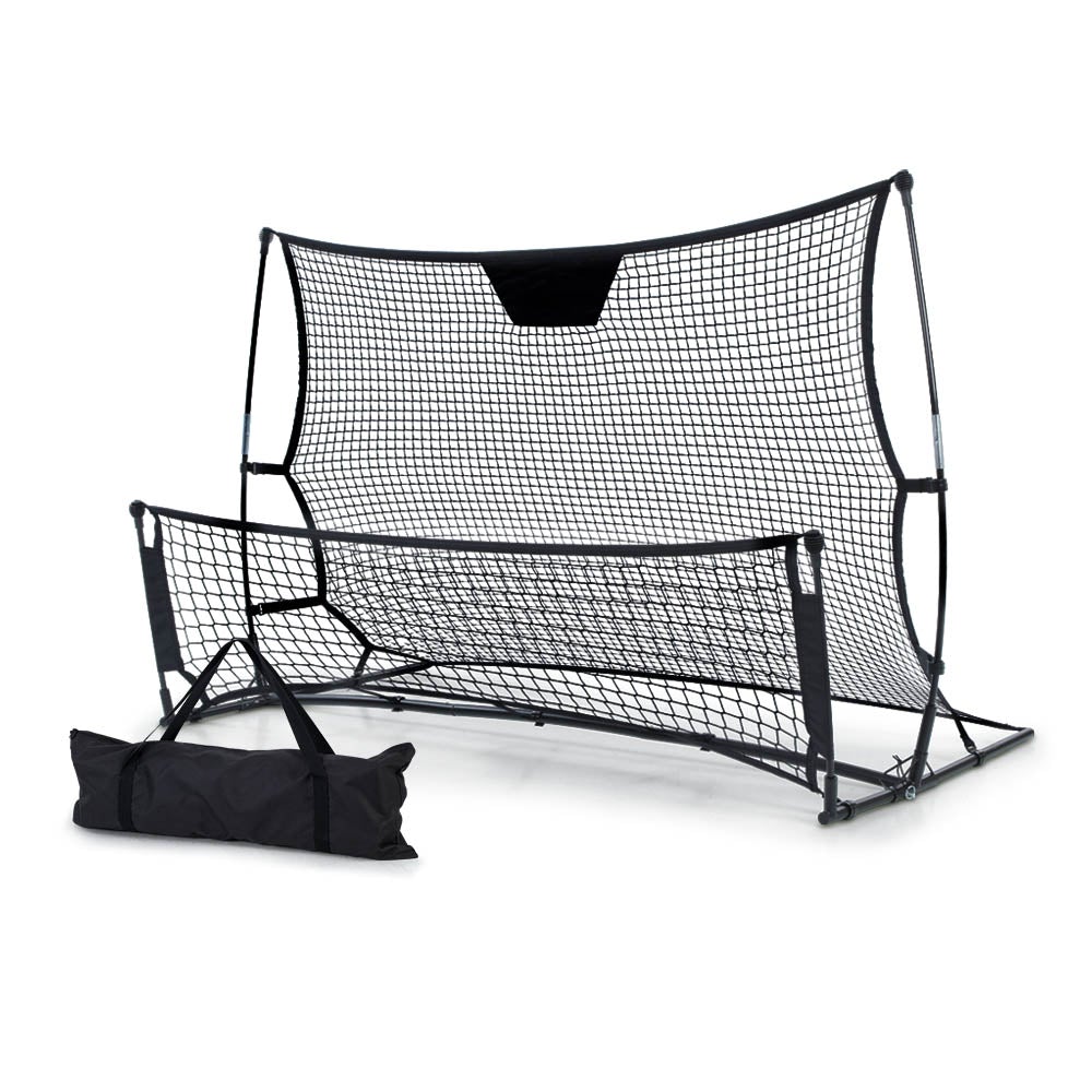 Everfit Portable Soccer Rebounder Net Volley Training Football Goal