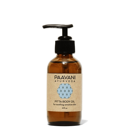 Pitta Body Oil | Cooling Ayurvedic Abhyanga Oil for Sensitive Skin