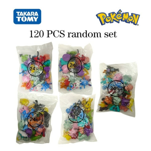 Pokemon Mini Figures 144 2-3cm/250 4-6cm Anime Model Different Styles