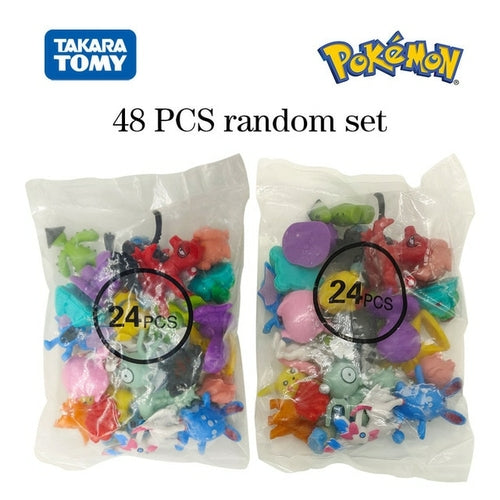 Pokemon Mini Figures 144 2-3cm/250 4-6cm Anime Model Different Styles