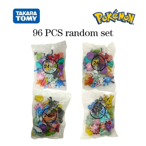 Pokemon Mini Figures 144 2-3cm/250 4-6cm Anime Model Different Styles