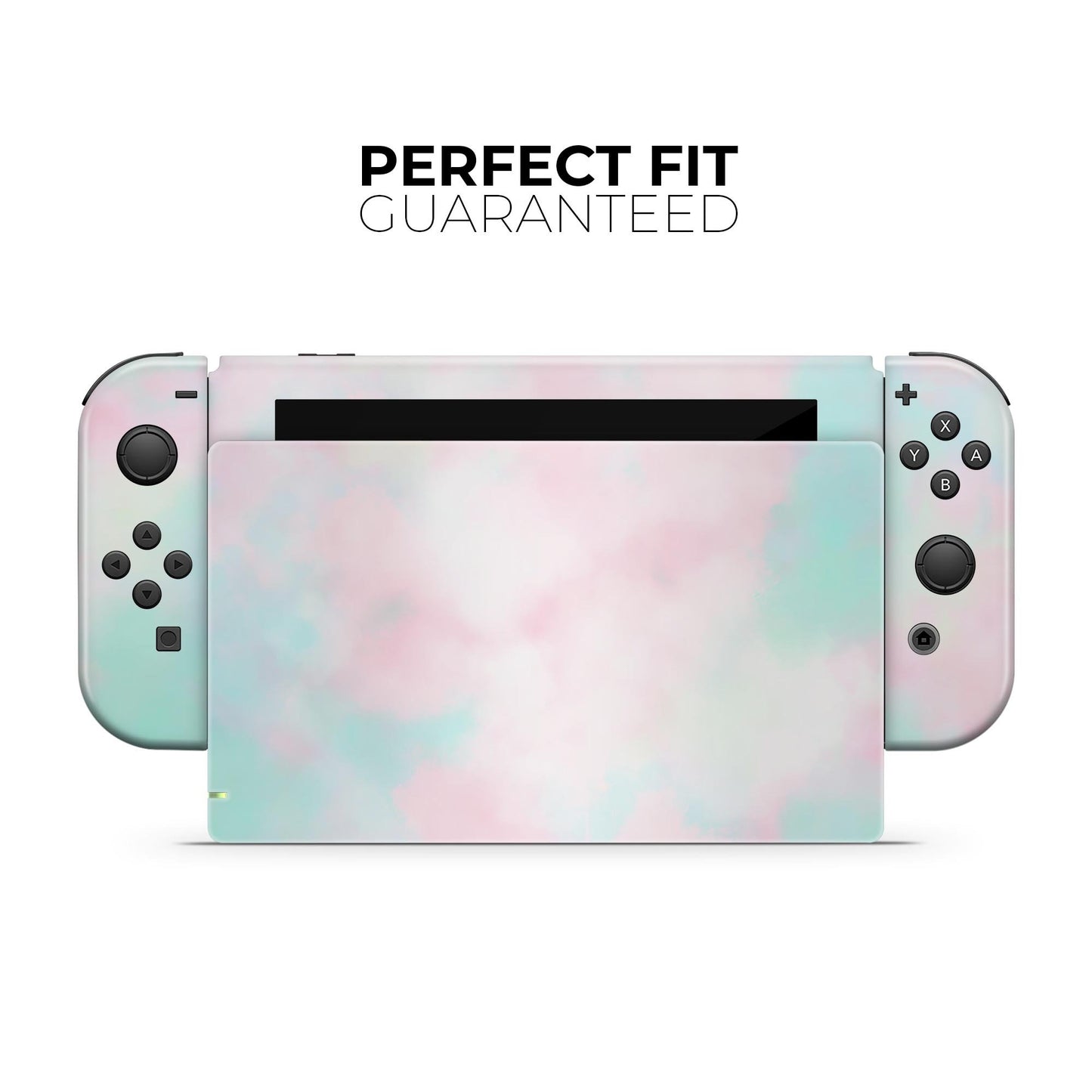 Pretty Pastel Clouds V7 - Vinyl Skin Wrap for Nintendo Switch 2, OLED,