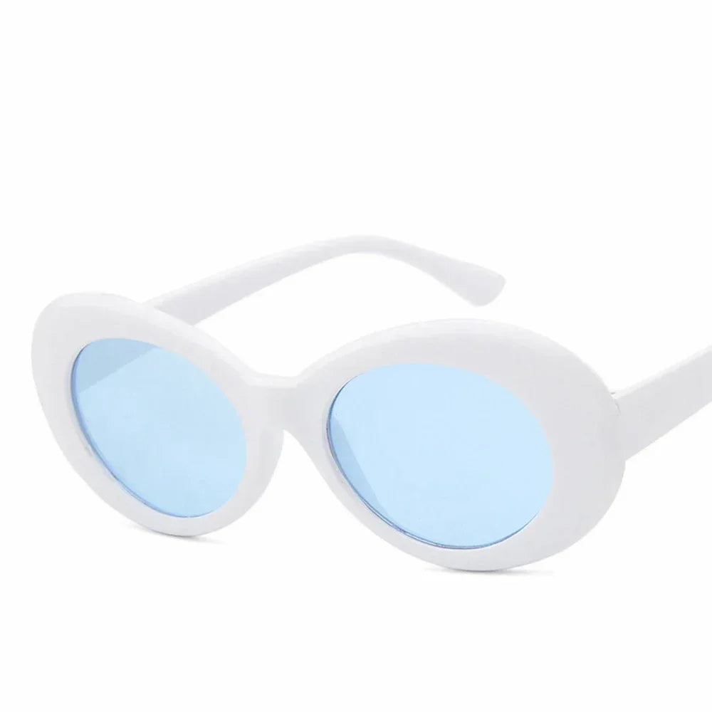 2025 Goggle Glasses Oval Sunglasses Ladies Glasses Trendy Hot Vintage