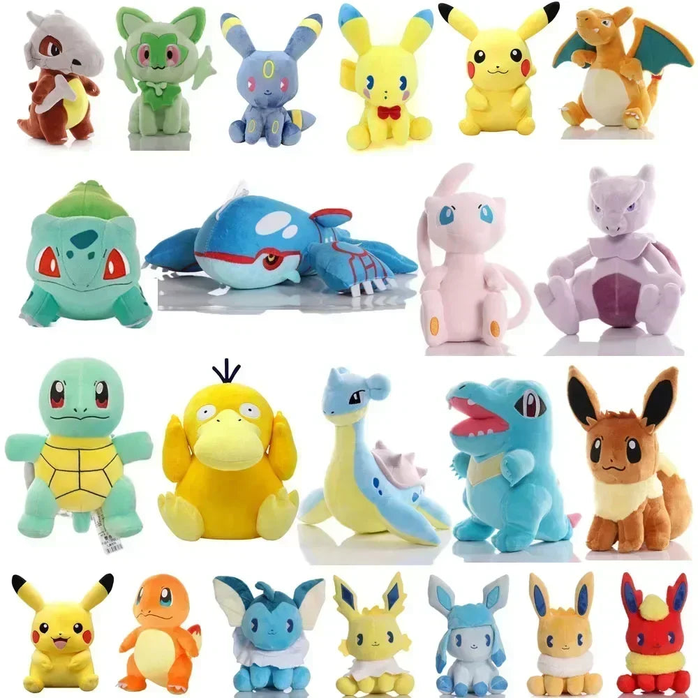 20CM Pokemon Plush Pikachu Dolls Kawaii Anime Pokémon Pichu Short