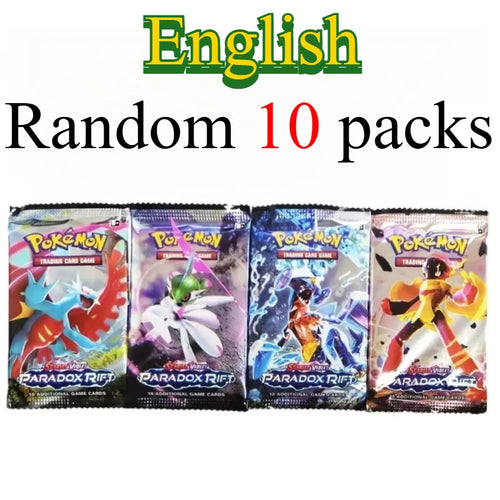 10 Pokémon Card Packs, Bright Stars,151 Prismatic Evolutions,PALDEAN