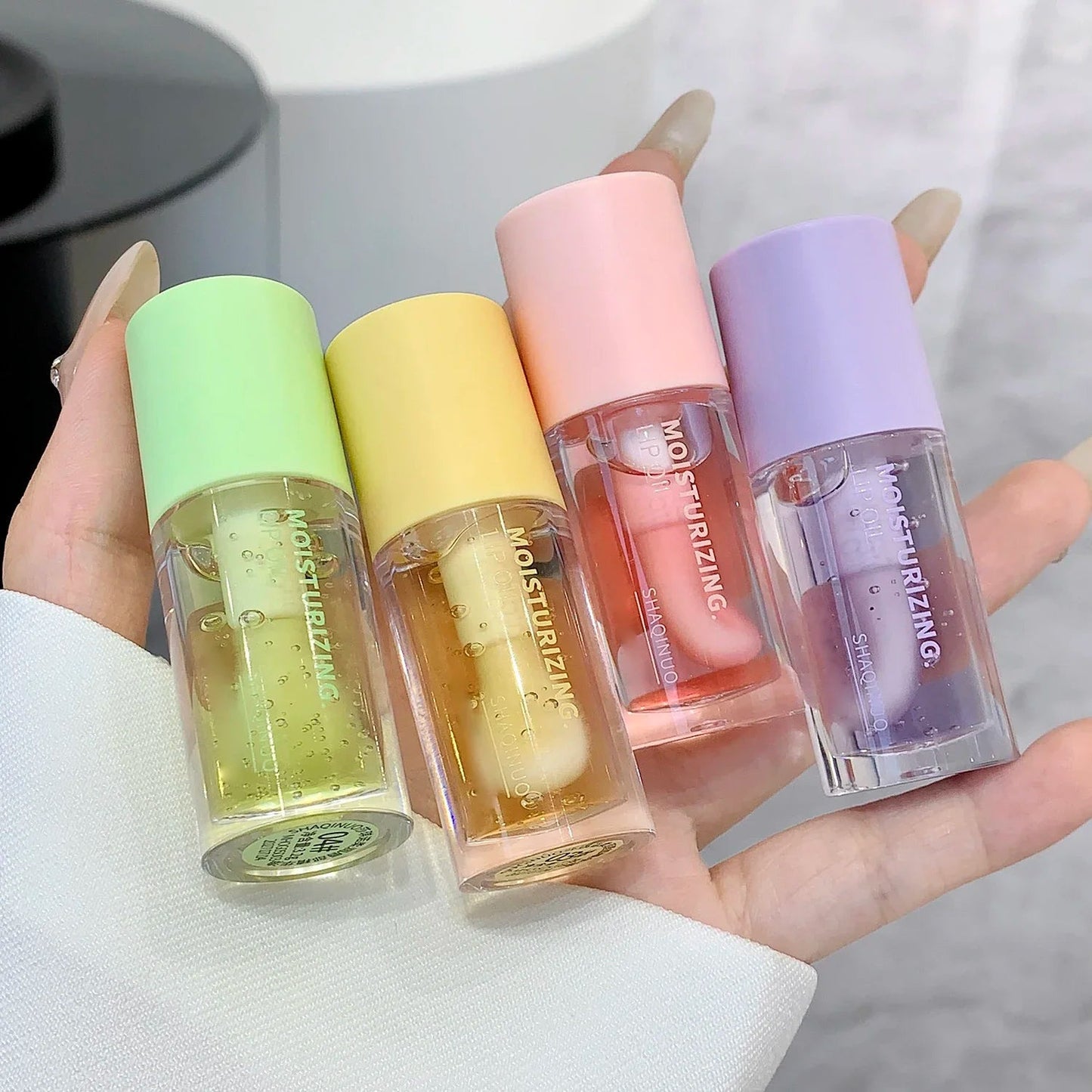 Water Light Lip Gloss Moisturizer Transparent Jelly Mirror Fruit