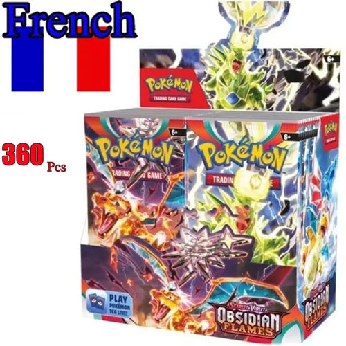 360 Pcs French Pokemon Card Surging Sparks Obsidian Flames Brilliant