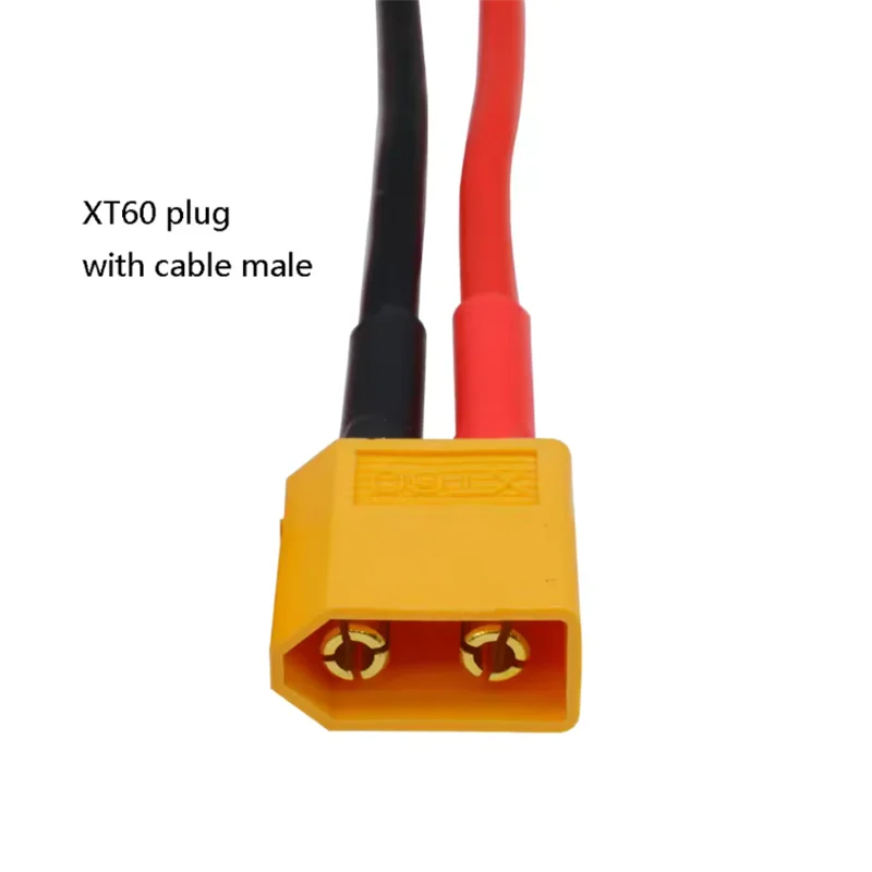 4pcs XT60 Battery Male Female Connector Plug 10cm 14AWG Silicone Wire