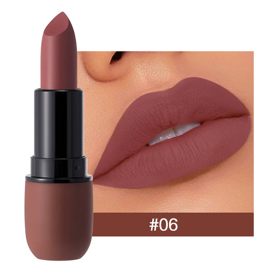 Matte Lipstick Long-Lasting Waterproof Classic High Pigment Velvet