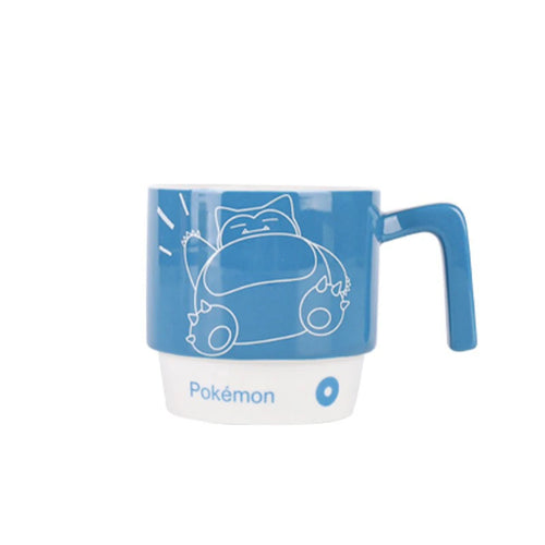 SHUNXIANG Pokémon Licensed Ceramic Mugs Snorlax Stackable Kawaii Anime