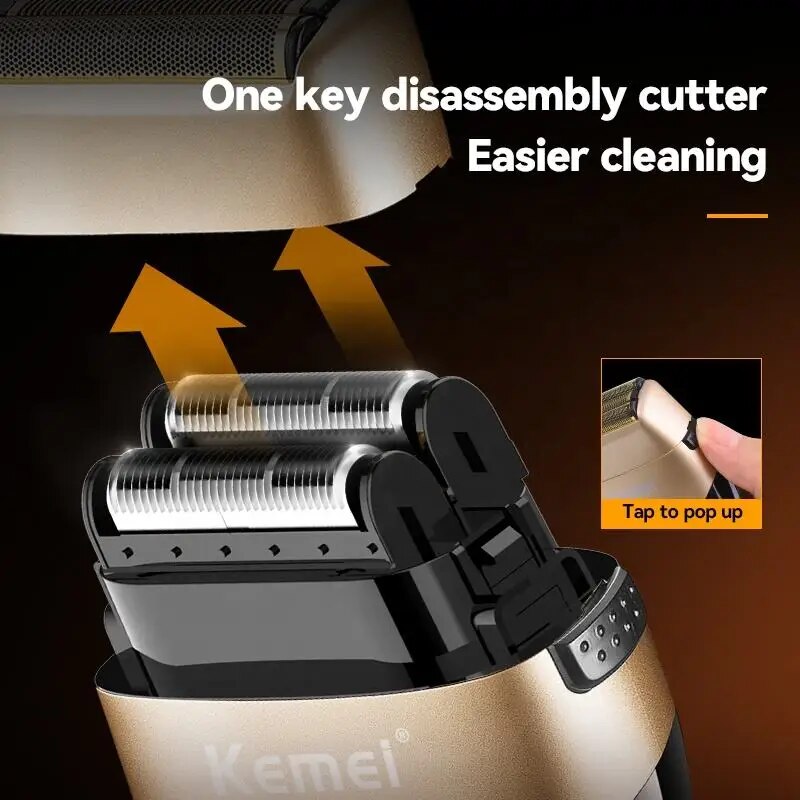 Electric Razor Electric Shaver Rechargeable Shaving Machine For Men