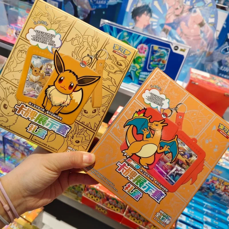 In Stock Original Chinese PokéMon Ptcg Card Protection Display Set
