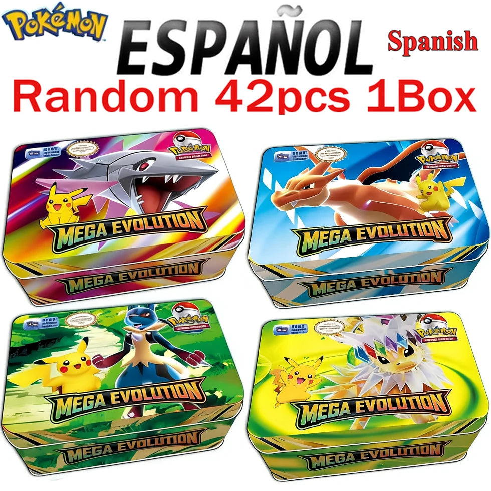 MEGA EVOLUTION 42pcs Pokemon Cards Battle Toys Lost Origin Pokemons