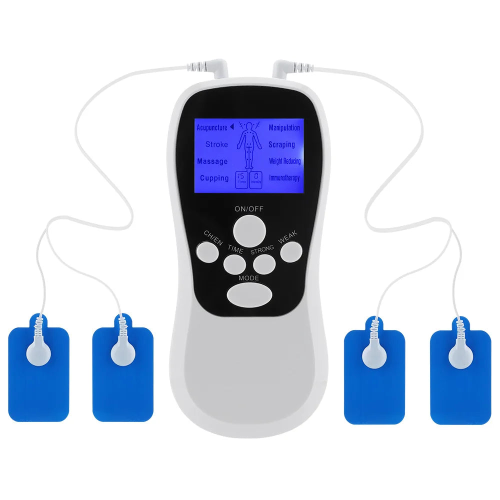 Electric Professional Muscle Stimulator Physiotherapy 8 Modes EMS Unit