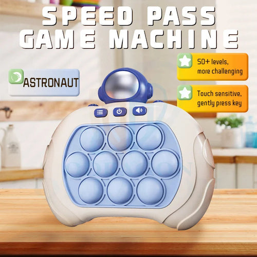 Pop Fidget Game Quick Push Bubble Game Handle Toy Anti-Stress Toys