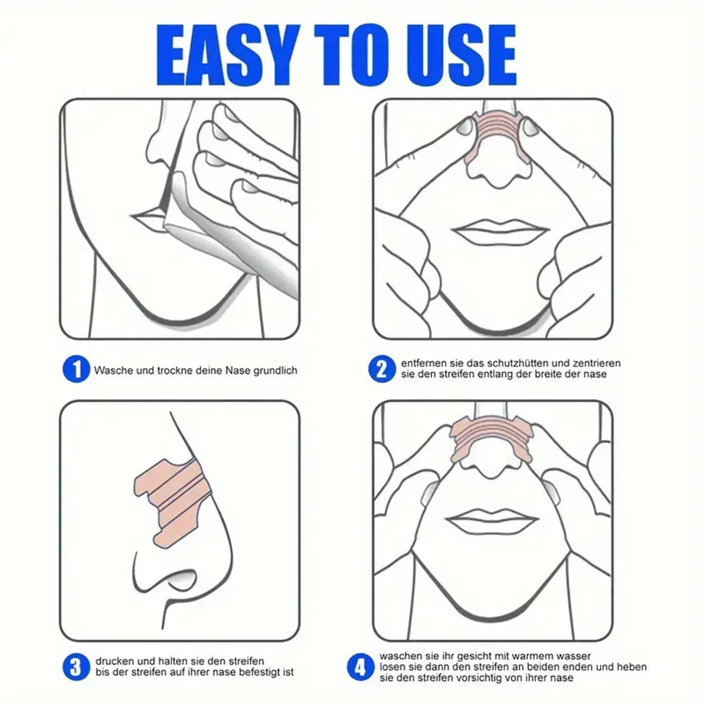 Anti Snoring Strips & Breathing Nasal Strips Easier Breath Stop