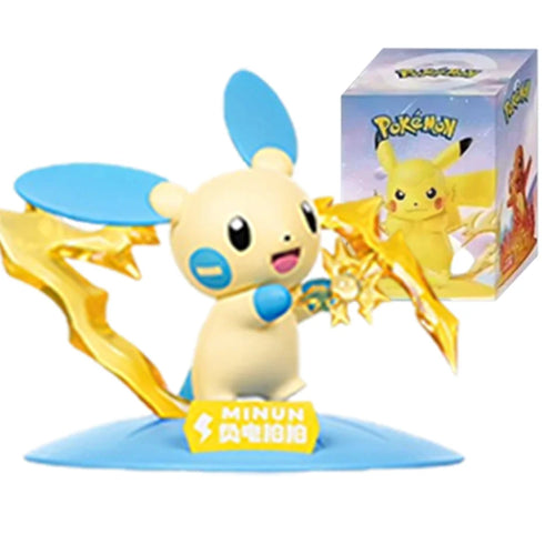 12 style Pok é mon Action Dolls Pikachu Blind Box Anime Models Desktop